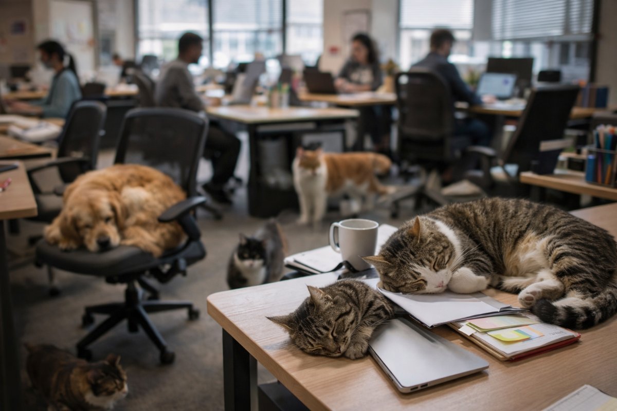 26 Kedi, 3 Köpek ve Bir Ofis: İş Dünyasında Fark Yaratan Model