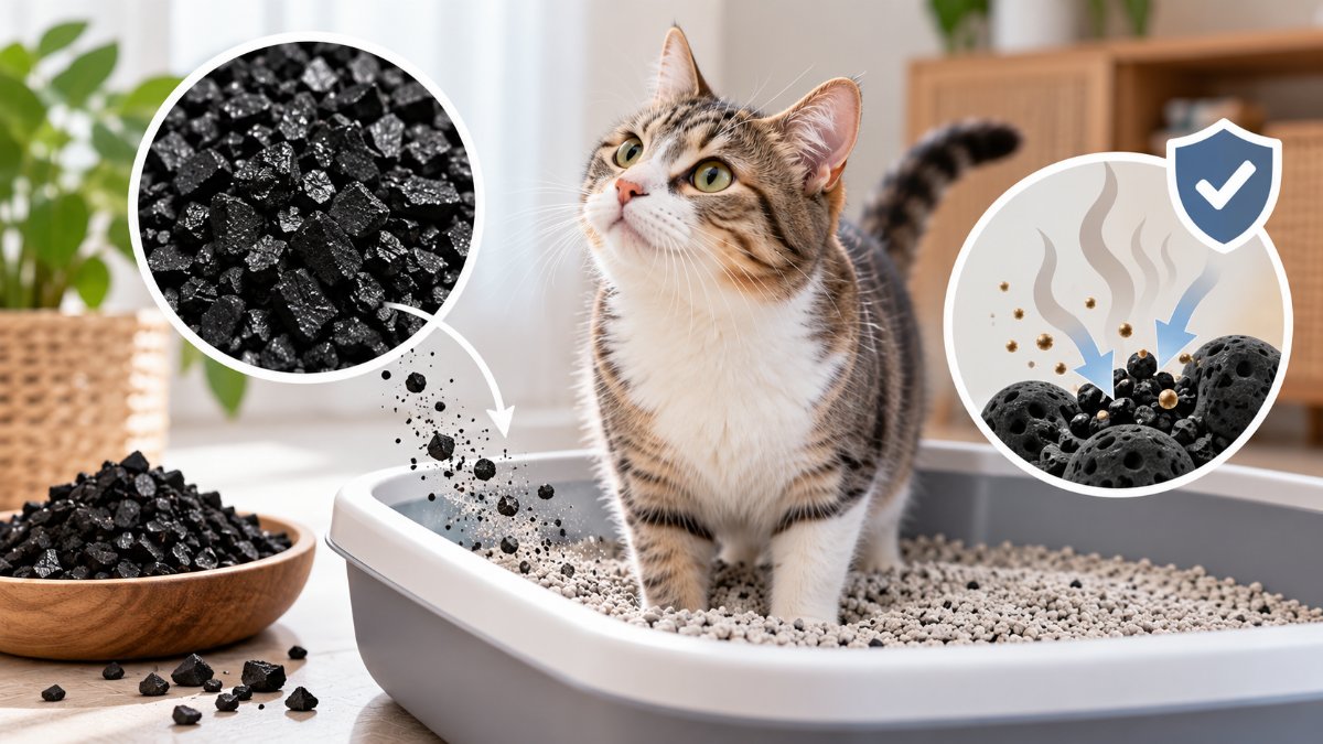 Aktif Karbonlu Kedi Kumu Nedir?