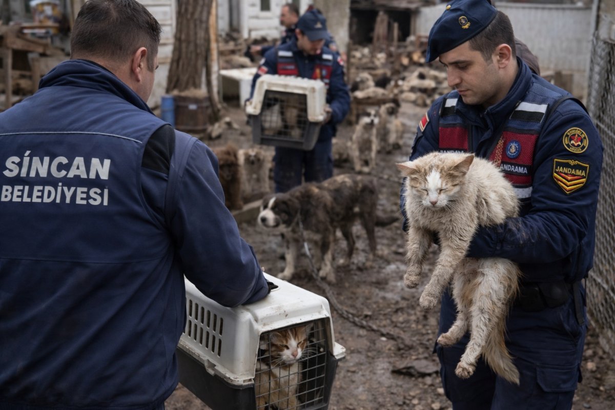 Ankara’da Korkunç Tablo: 102 Hayvan Sağlıksız Koşullardan Kurtarıldı