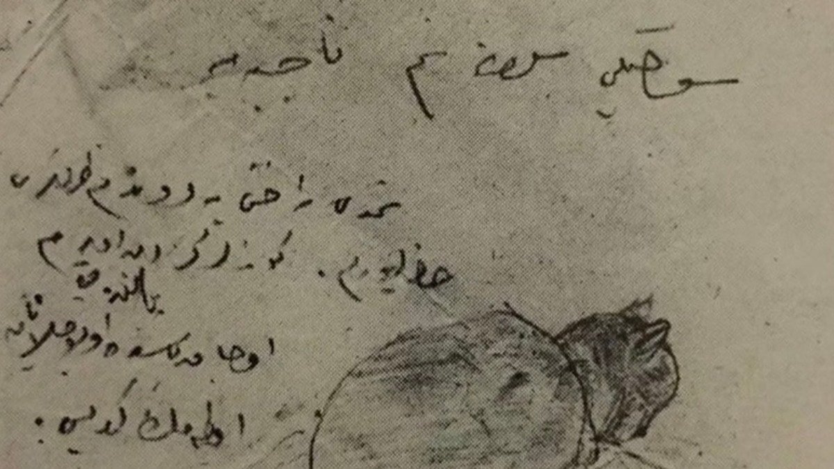 Enver Paşa’nın Naciye Sultan’a Gönderdiği Kedi Çizimi 104 Yıl Sonra Gündem Oldu