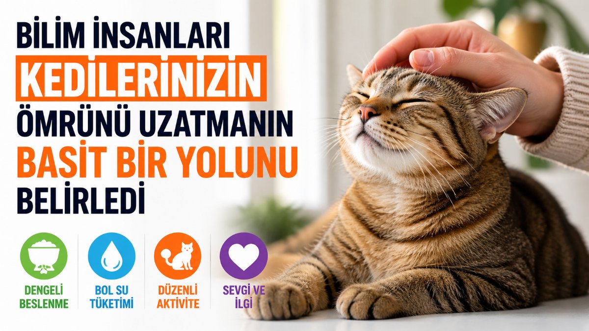 Kedilerin Ömrünü Uzatmanın En Basit Yolu Ortaya Çıktı