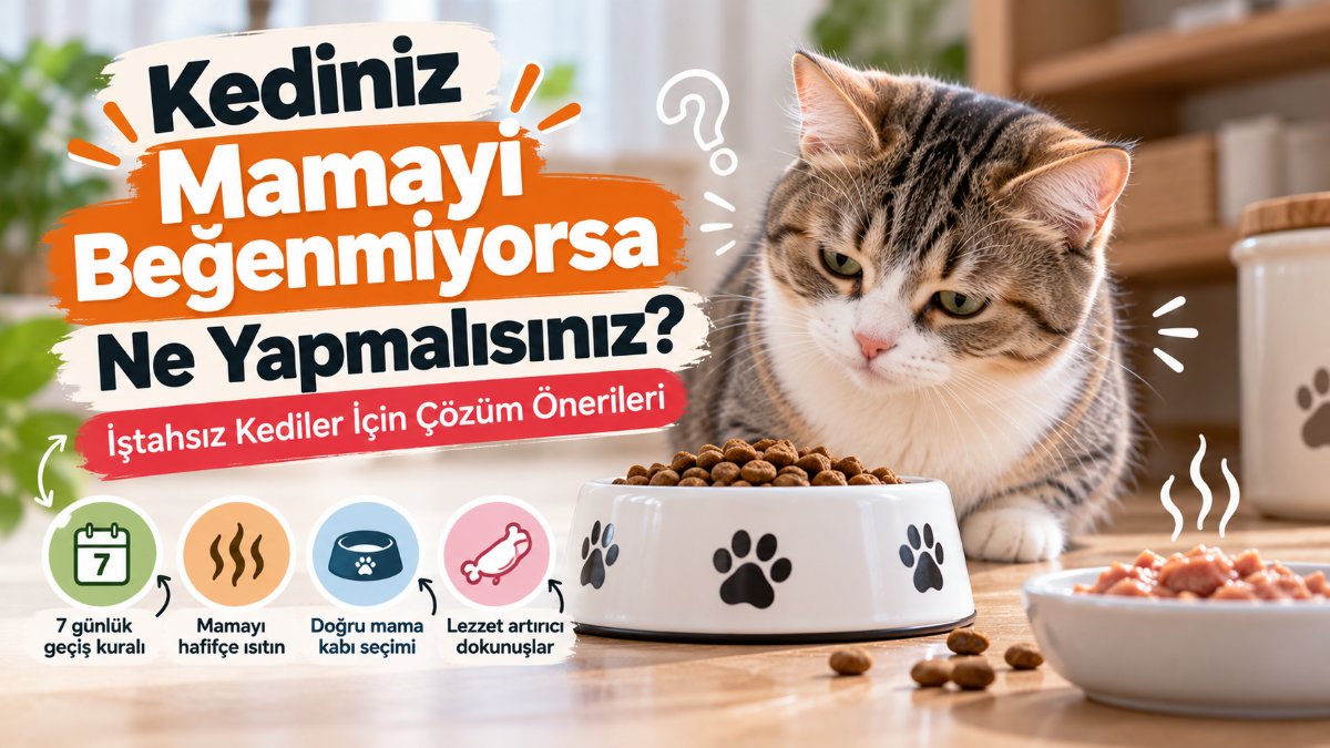 Kediniz Mamayı Beğenmiyorsa Ne Yapmalısınız?