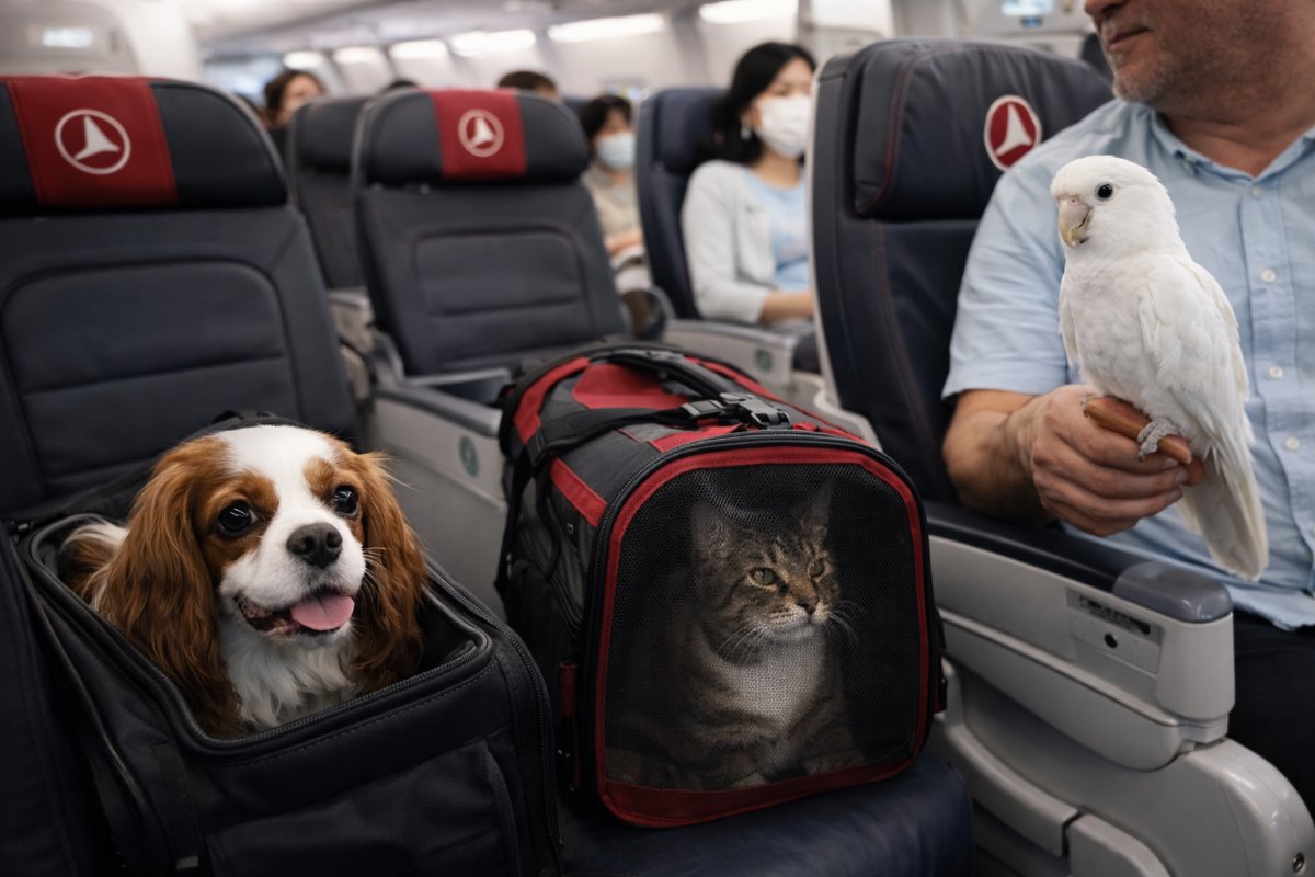THY’den Evcil Hayvan Sahiplerine Yeni Dönem Sinyali: Kabin Kuralları Esneyebilir