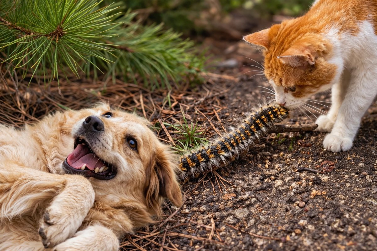 Uzmanlardan Kritik Uyarı: Çam Tırtılları Ortaya Çıktı, Evcil Hayvanlar Risk Altında